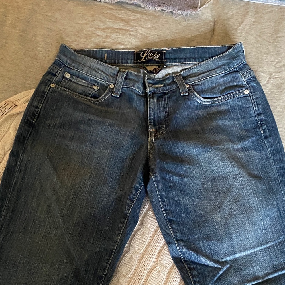 Lucky Brand Women's Classic Straight Leg Jeans - Blue